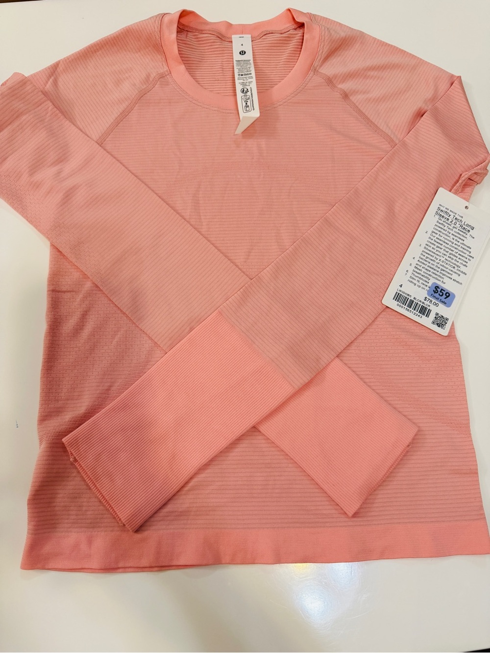 lululemon athletica swiftly tech Long Sleeve Top